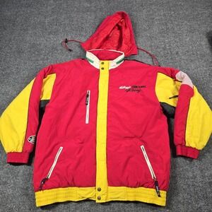 Vintage Kellogg's Corn Flakes Racing Jacket Mens Large NASCAR Terry Labonte 2000